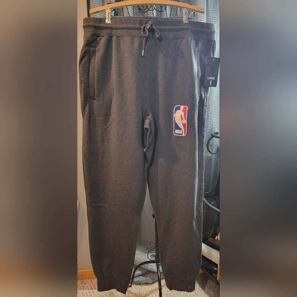 NBA Logo Gray Sweatpants